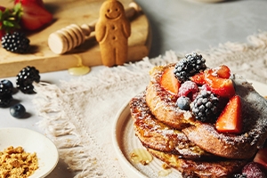 Gingerbread & Caramel French Toast